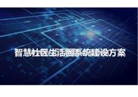 智慧社区生活圈平台建设方案.pptx